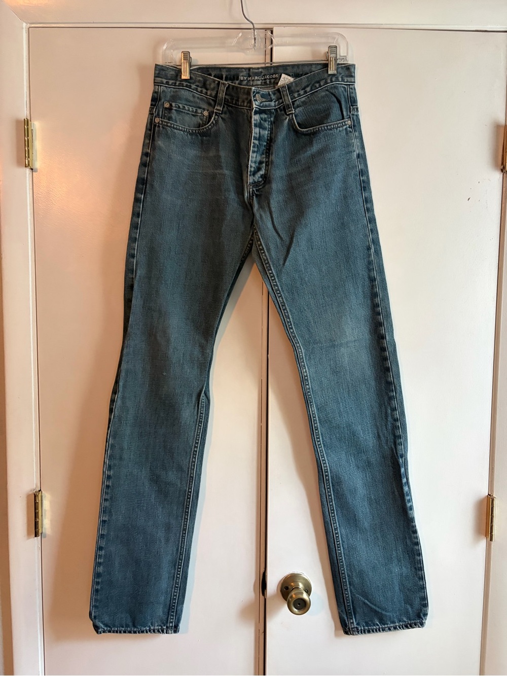 Marc Jacob’s Button FlyMen's Straight Leg Jeans - Blue Sz 32/35